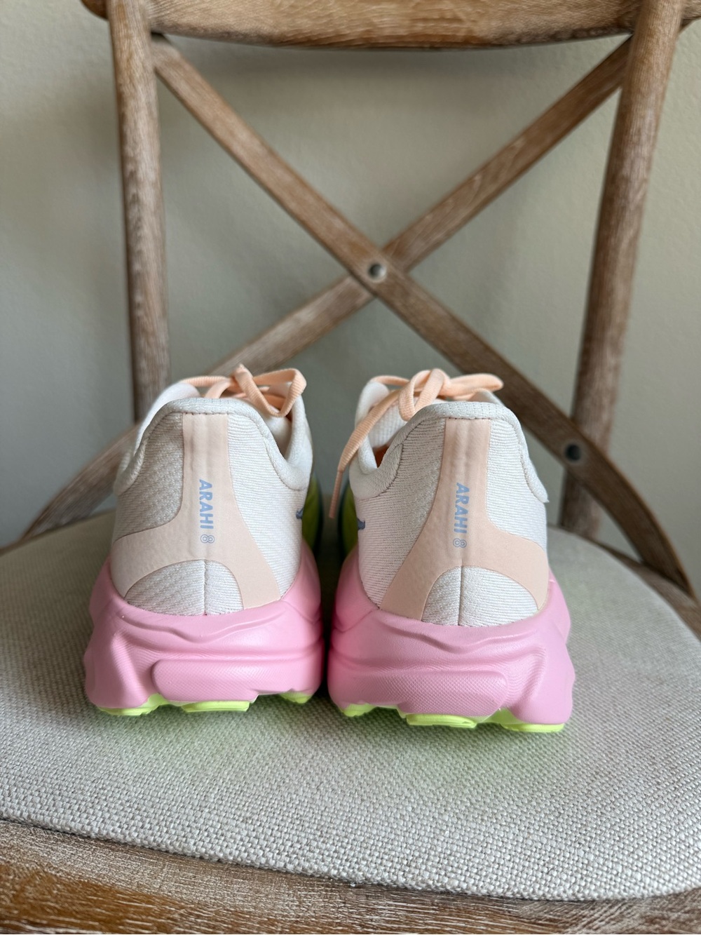 Hoka Arahi 8 Sneakers Alabaster / Tangerine Glow - Picture 5 of 7